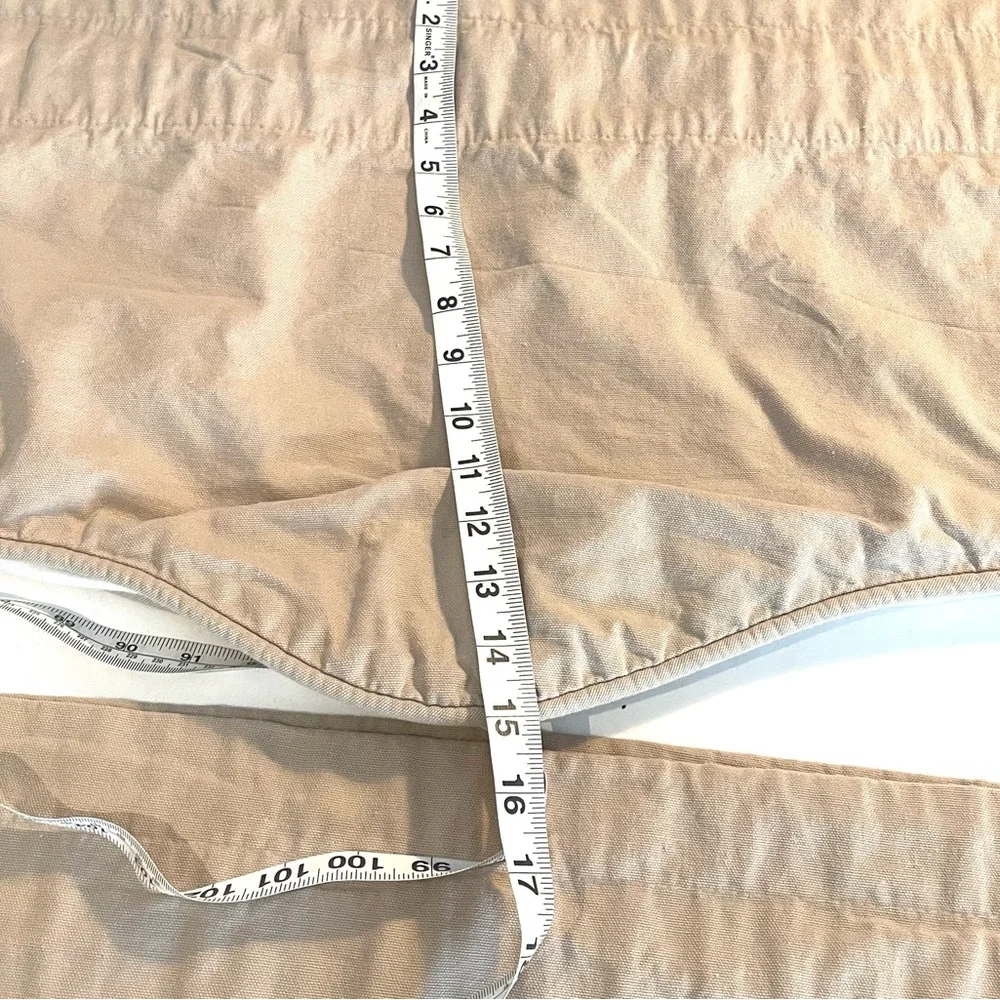 Elegant Tan Window Valance set of 2